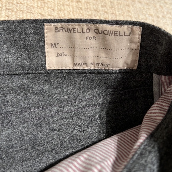 Brunello Cucinelli wool pants size 56 - Picture 3 of 10